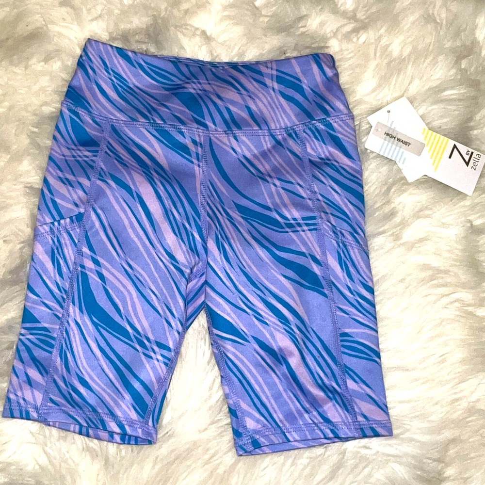 ZELLA girl biker shorts with pockets